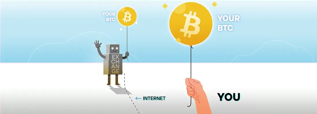 Why you should not store cryptocurrency on exchanges