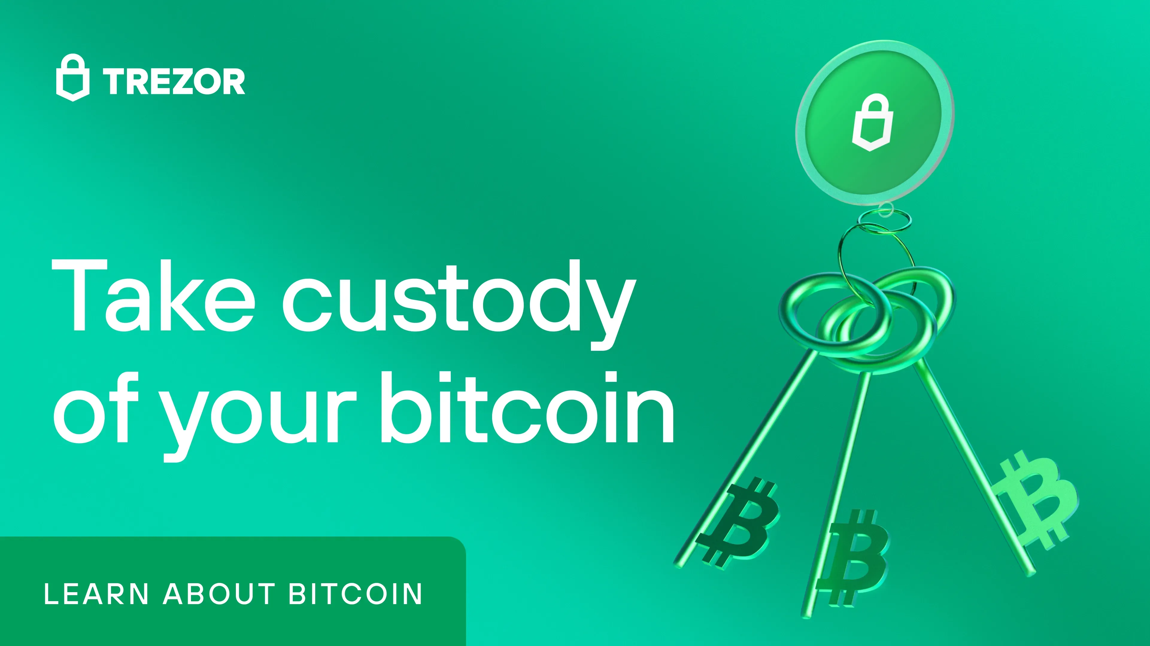 Take custody of your bitcoin