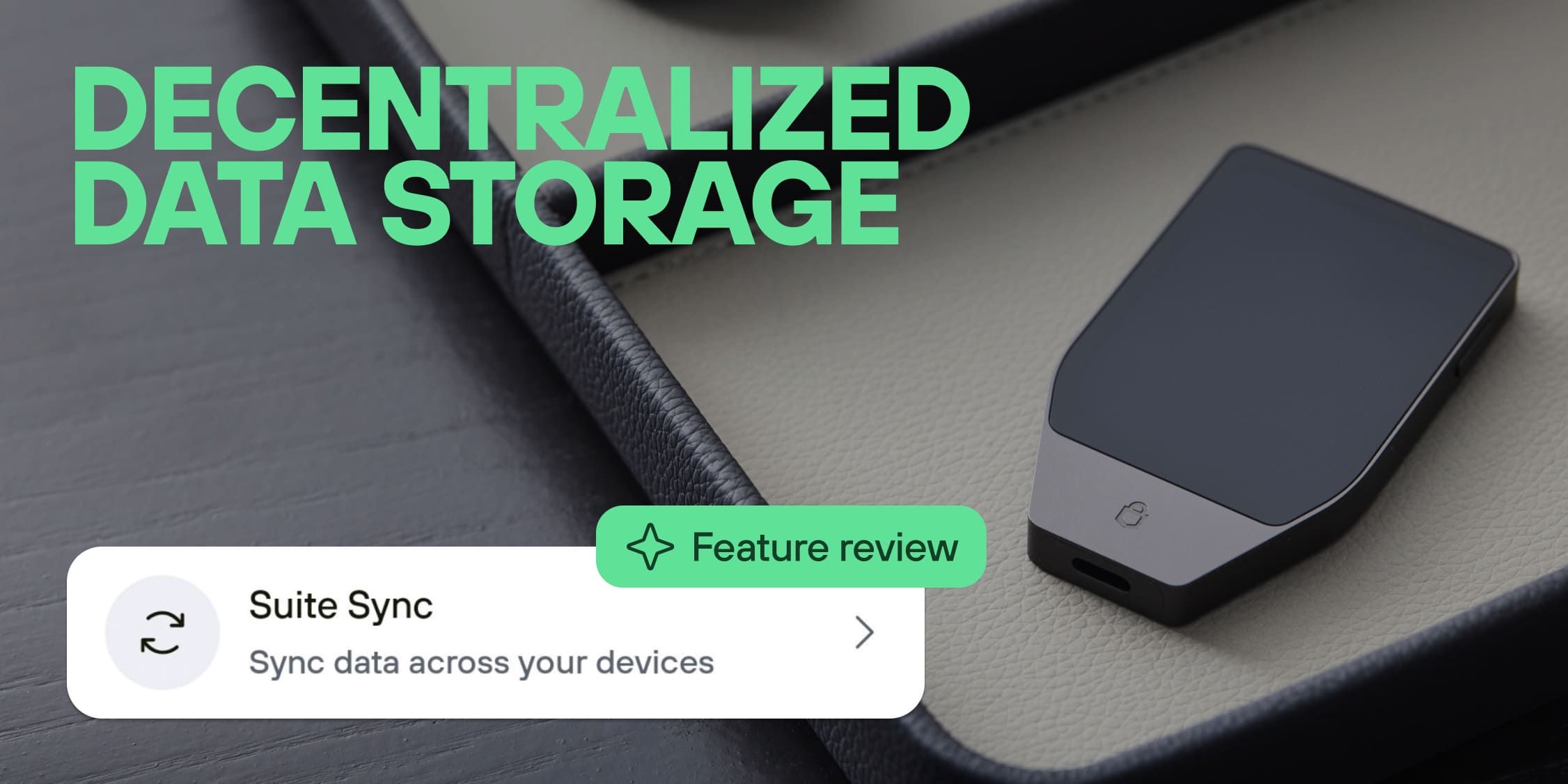 Permissionless storage with Suite Sync