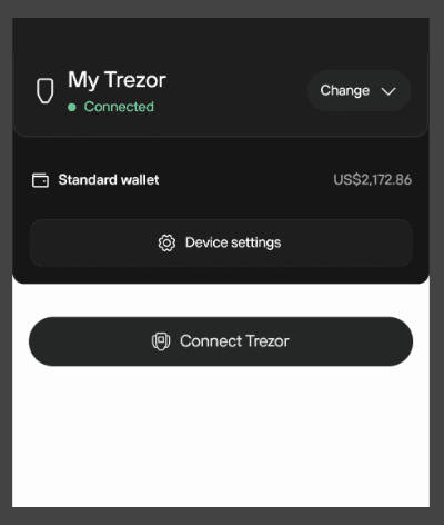getting to know suite mobile wallet menu